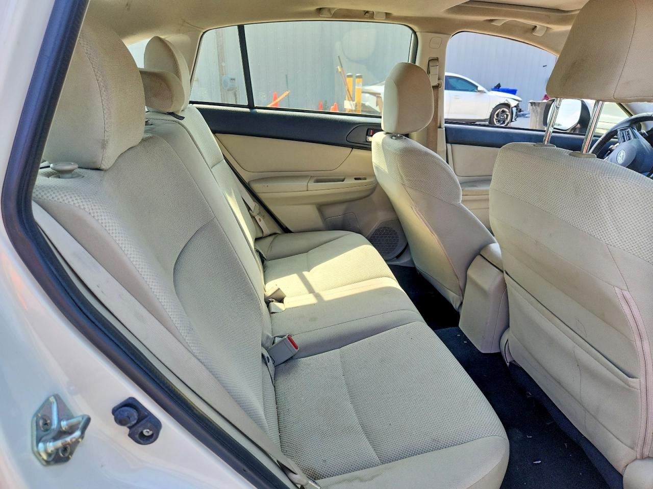 2012 Subaru Impreza Premium White vin: JF1GPAD6XCH228890