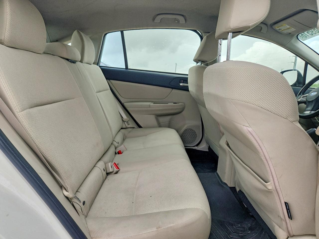 2014 Subaru Impreza Premium Белый vin: JF1GPAE66EH337803