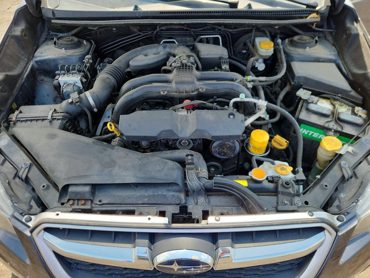 2012 Subaru Impreza Premium Gray vin: JF1GPAF63CH208476