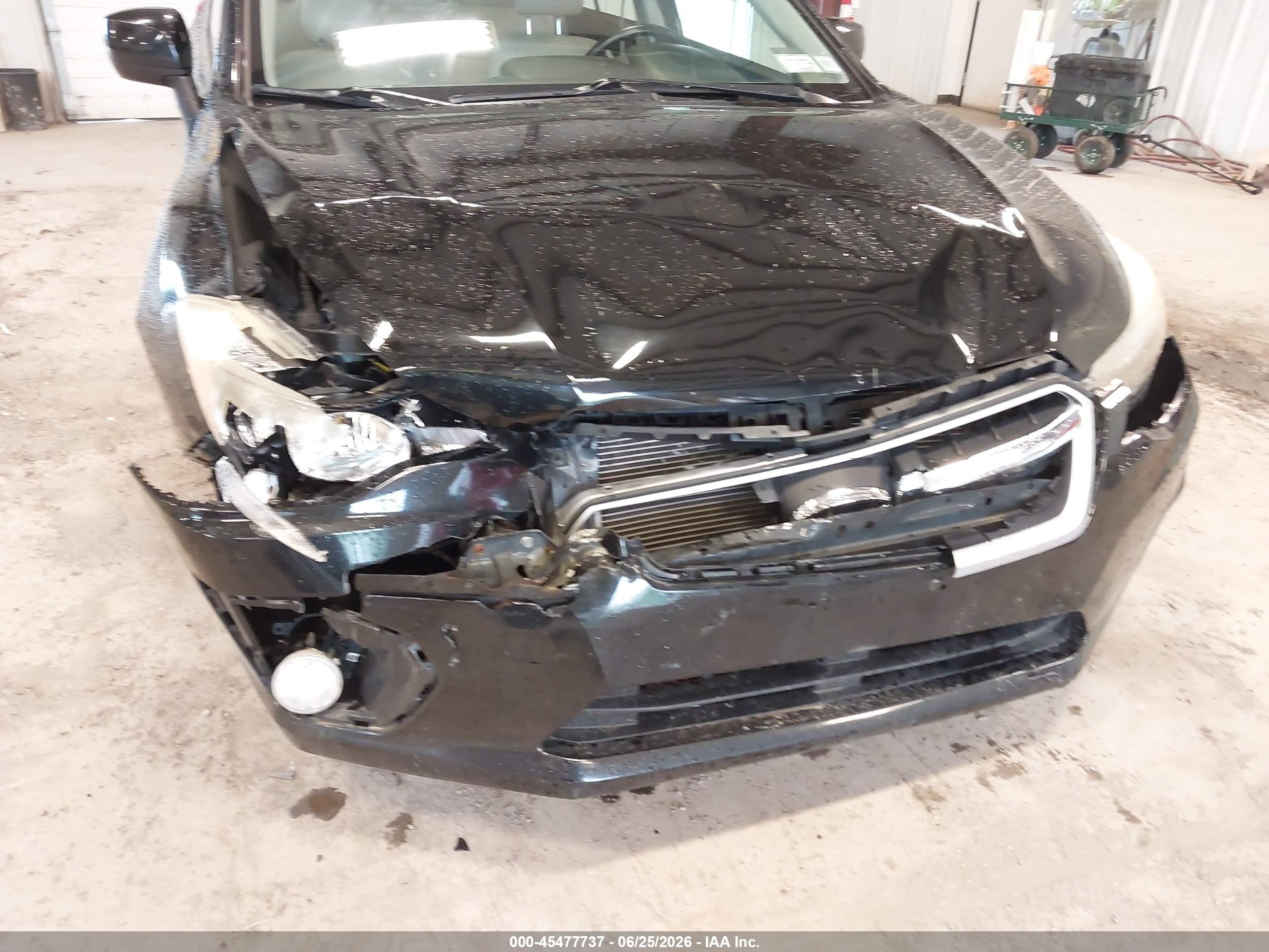 2012 Subaru Impreza 2.0i Limited Black vin: JF1GPAG60CH227873