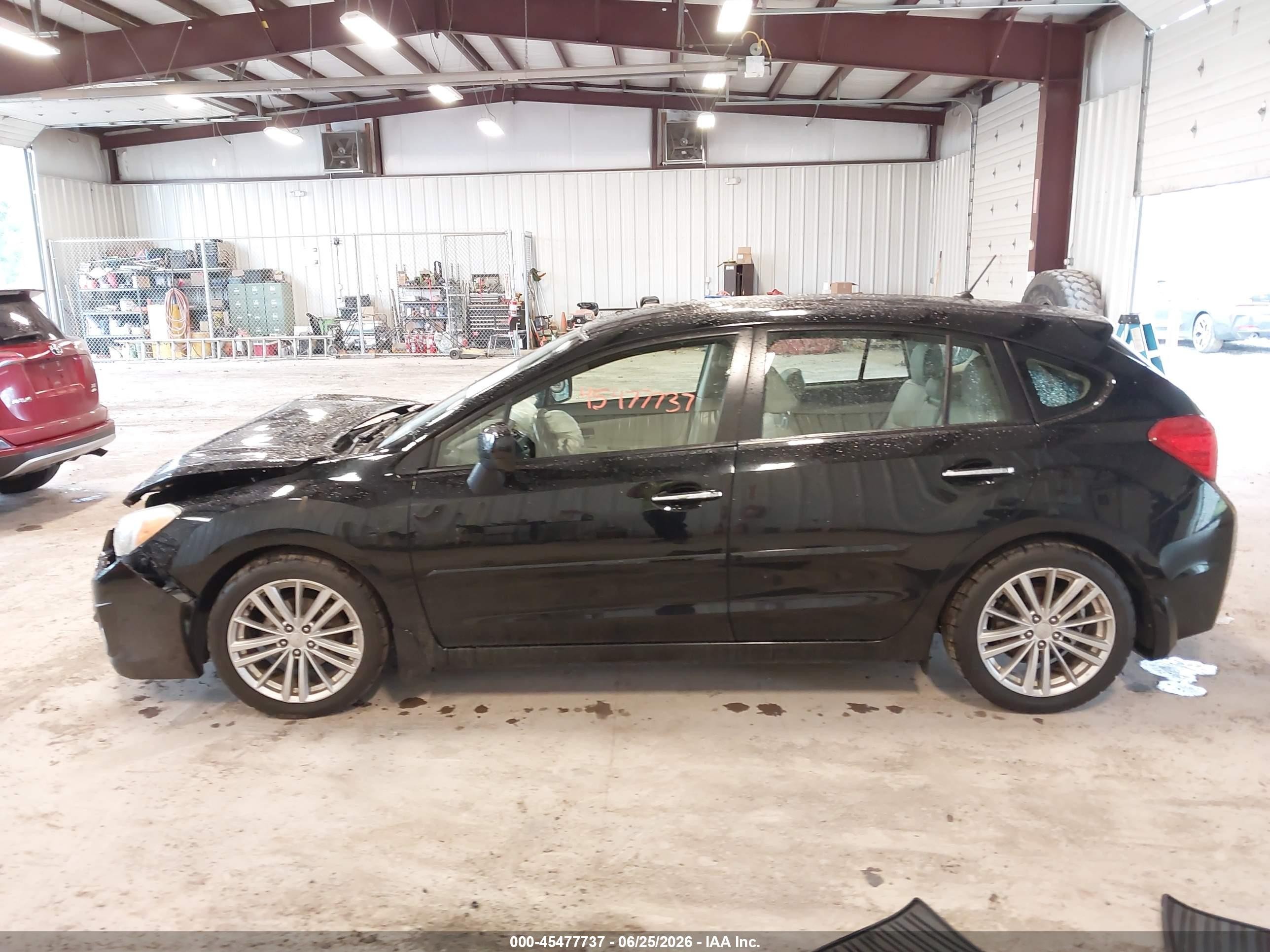 2012 Subaru Impreza 2.0i Limited Black vin: JF1GPAG60CH227873