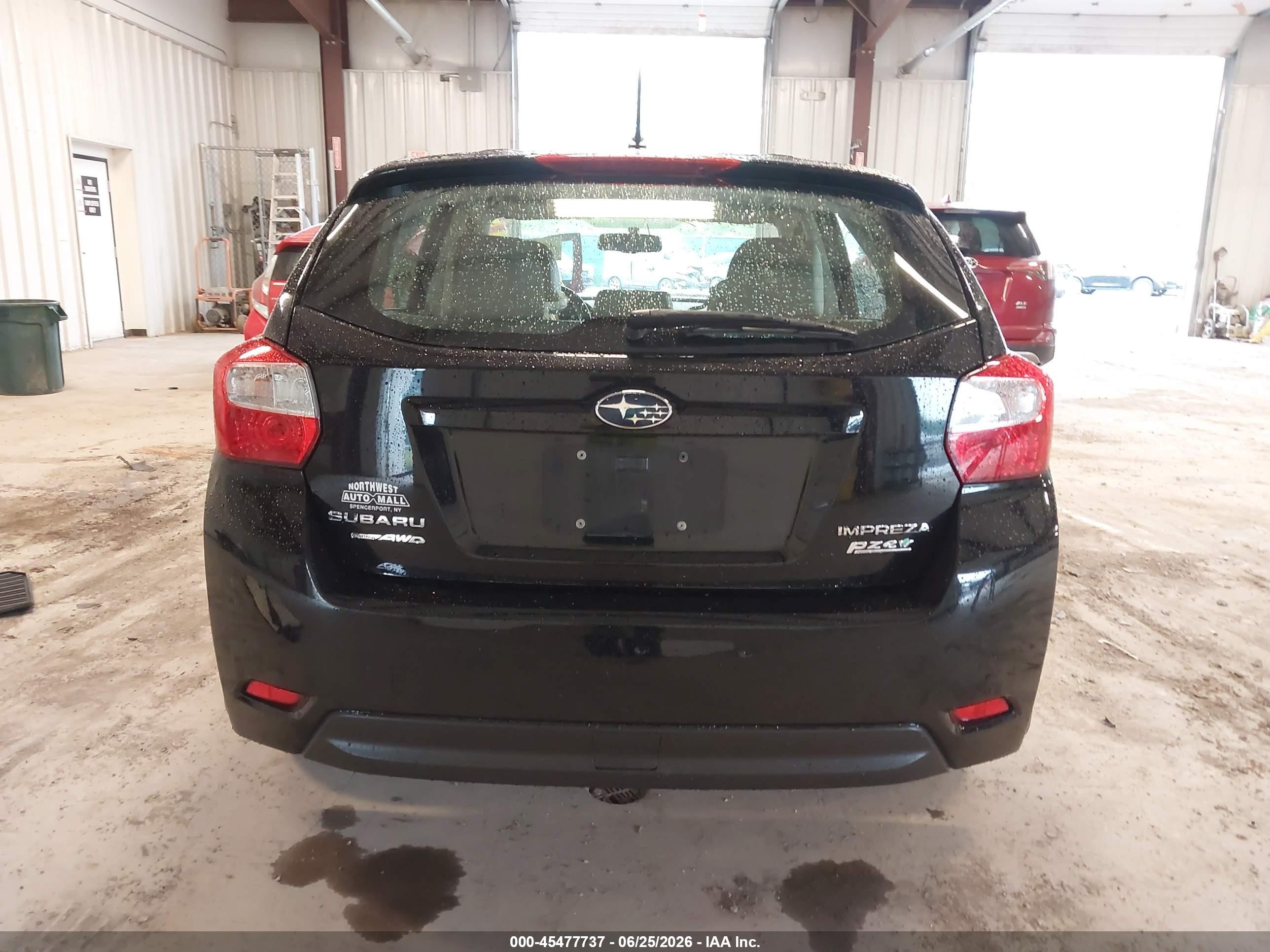 2012 Subaru Impreza 2.0i Limited Black vin: JF1GPAG60CH227873