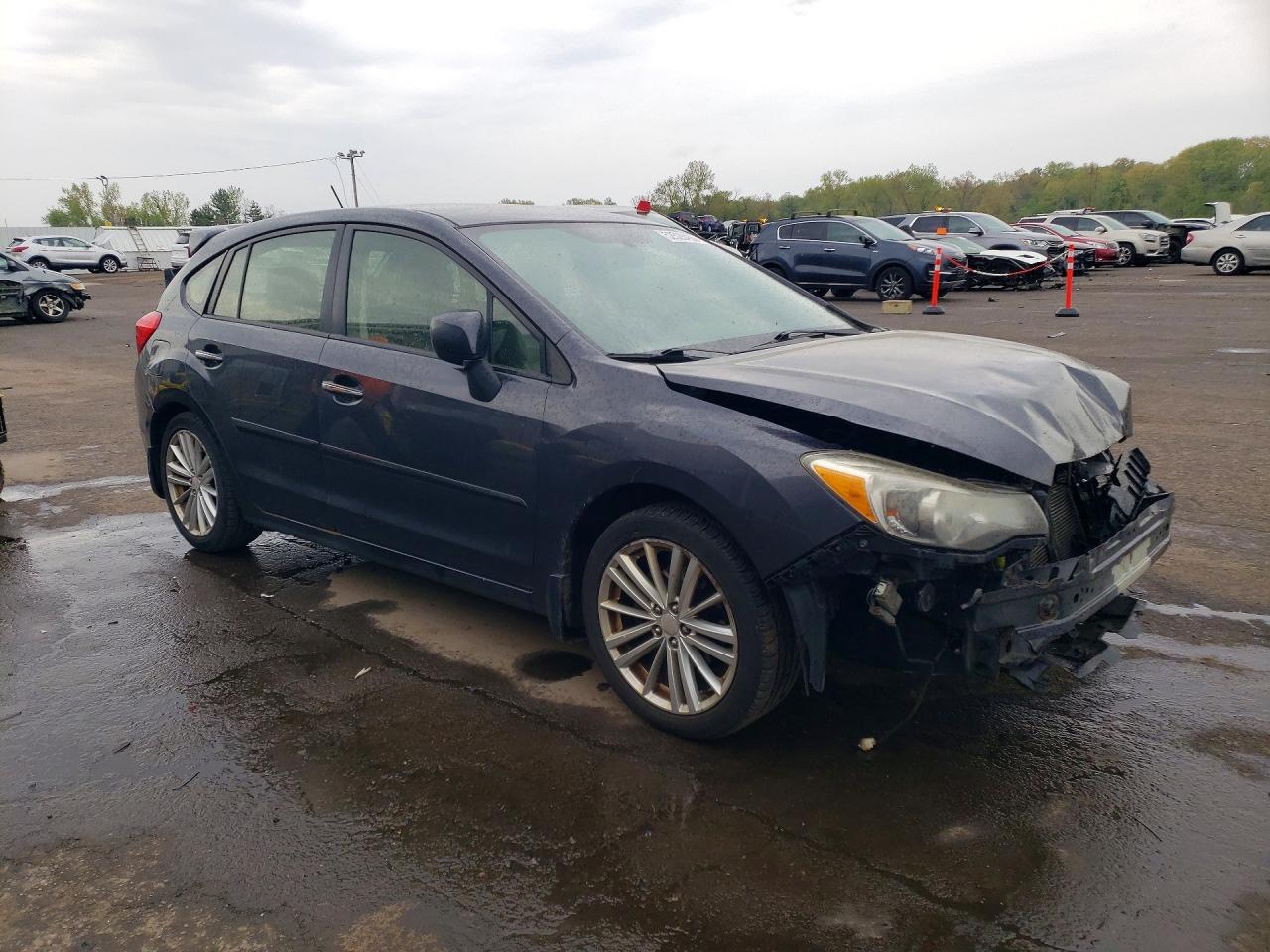 2013 Subaru Impreza Limited Blue vin: JF1GPAG60D2861320