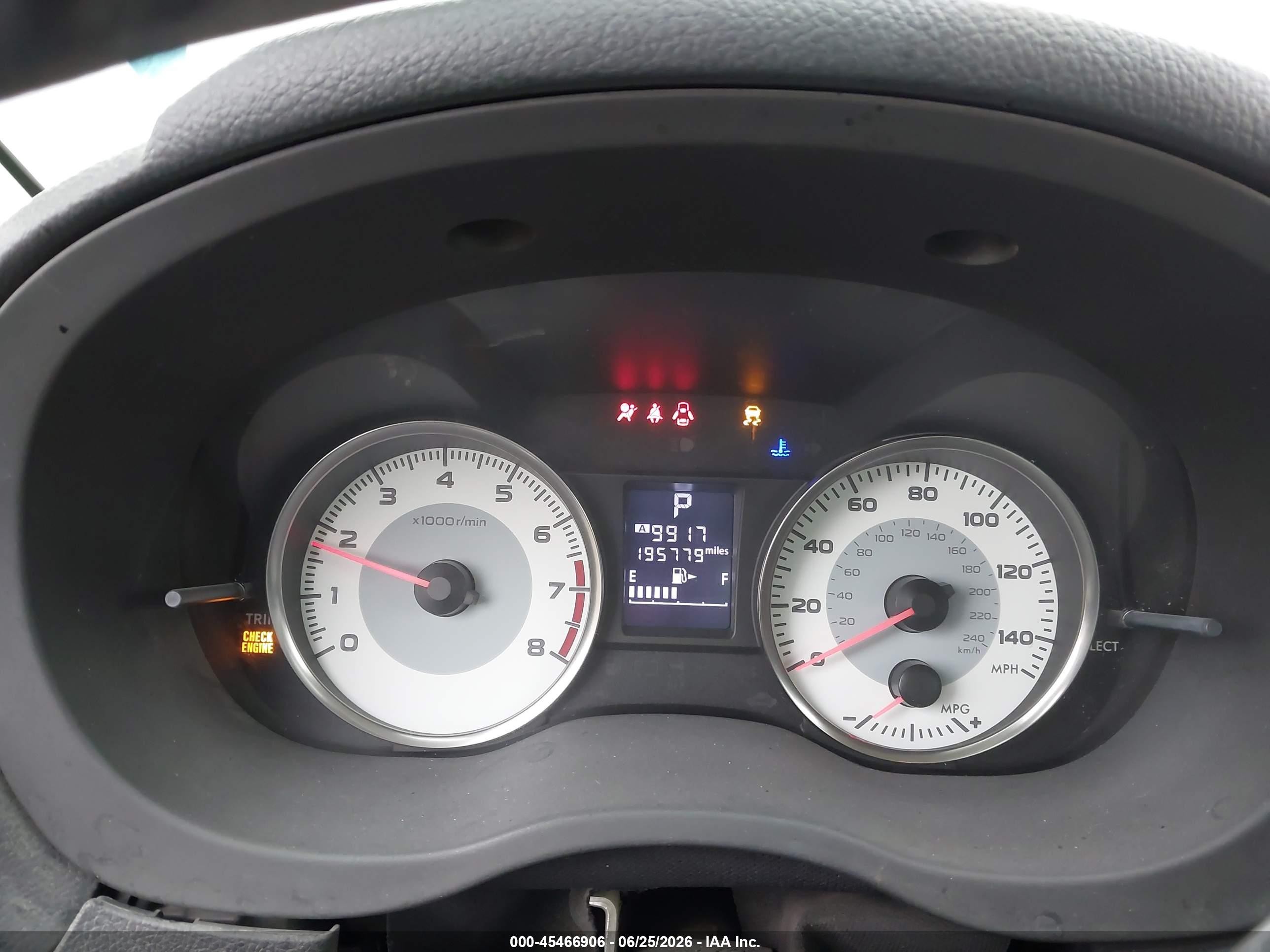 2013 Subaru Impreza 2.0i Limited Blue vin: JF1GPAG60DH846488