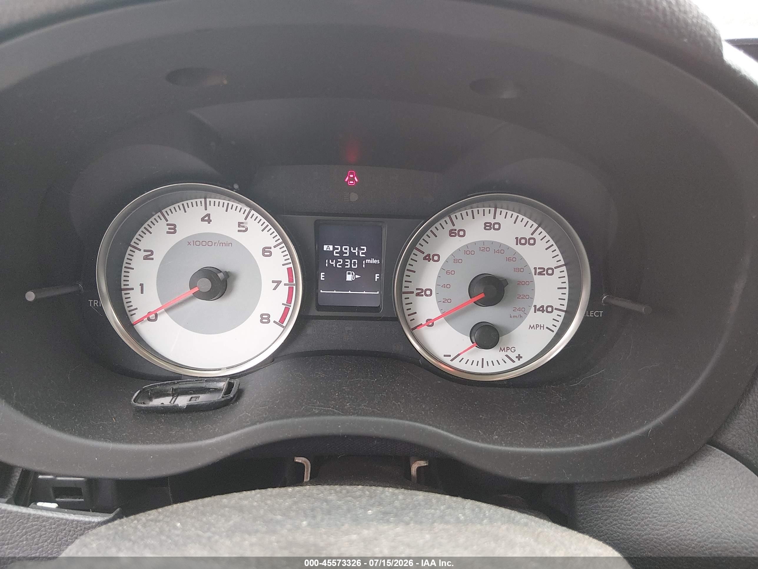 2014 Subaru Impreza 2.0i Limited Красный vin: JF1GPAG61E8238397