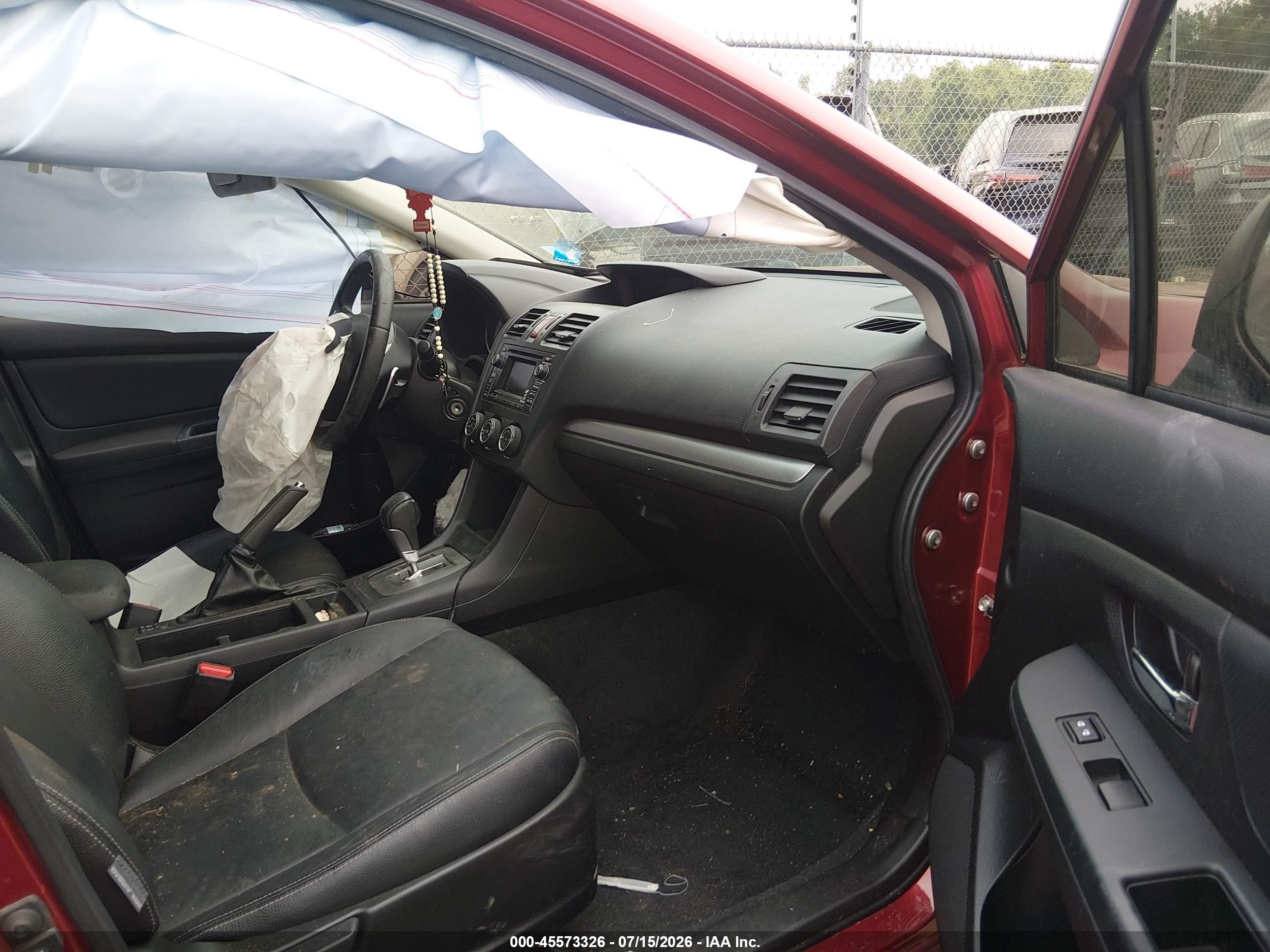 2014 Subaru Impreza 2.0i Limited Красный vin: JF1GPAG61E8238397