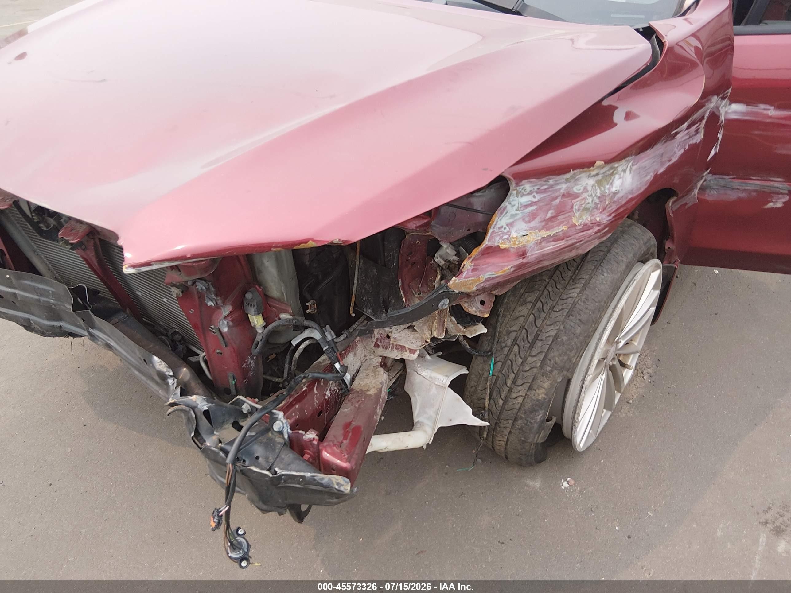 2014 Subaru Impreza 2.0i Limited Красный vin: JF1GPAG61E8238397