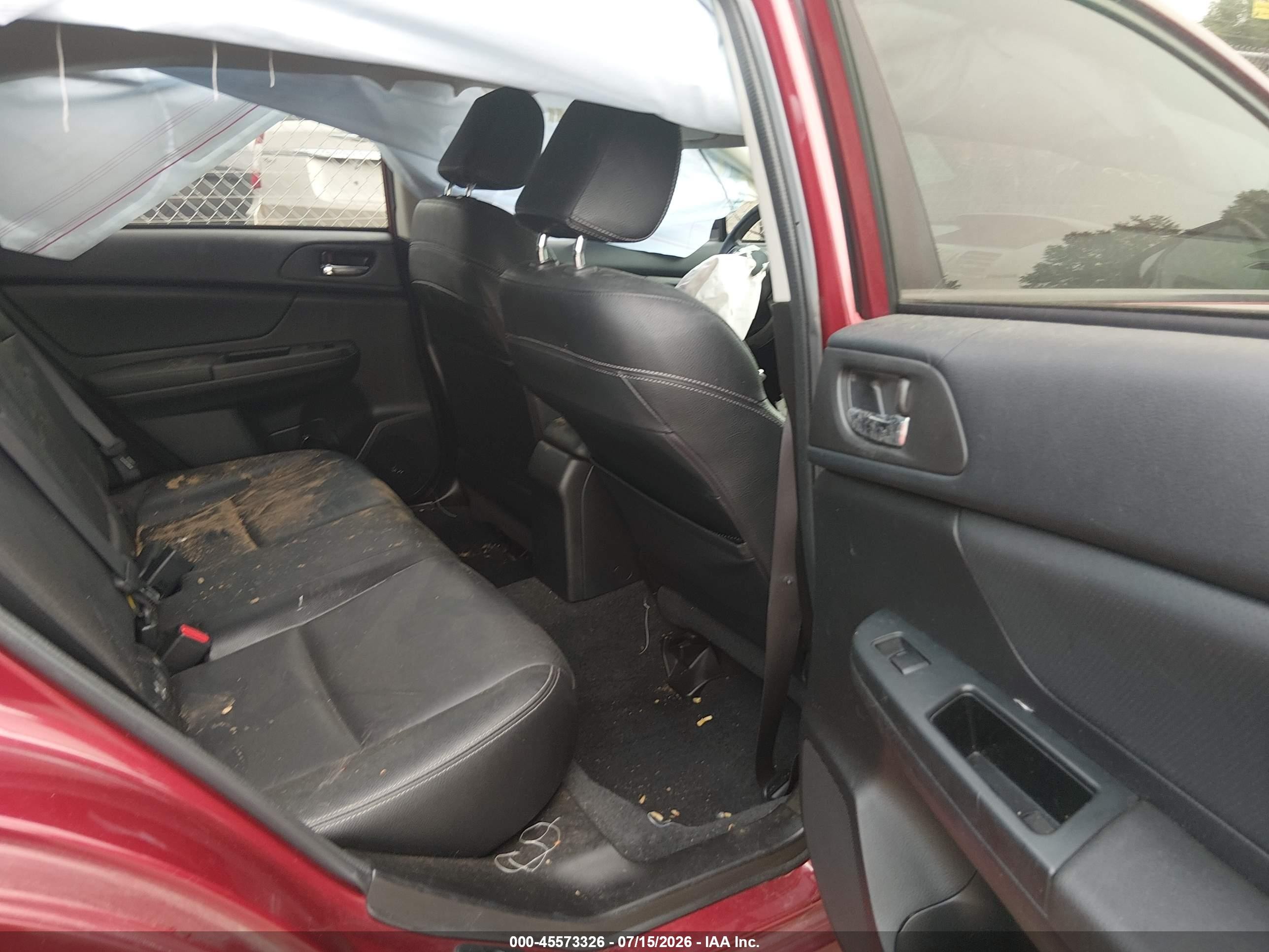 2014 Subaru Impreza 2.0i Limited Красный vin: JF1GPAG61E8238397