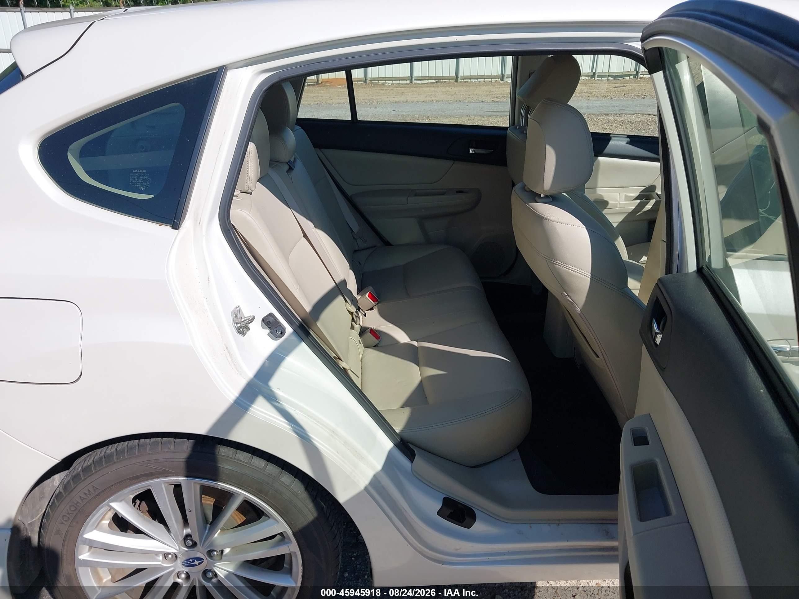 2012 Subaru Impreza 2.0i Limited White vin: JF1GPAG62CH243573
