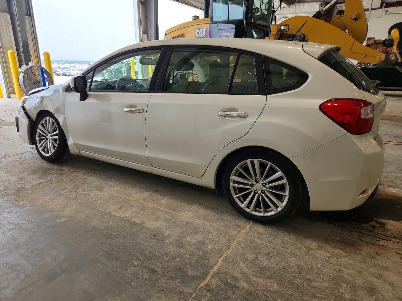 2014 Subaru Impreza Limited White vin: JF1GPAG62E8239980