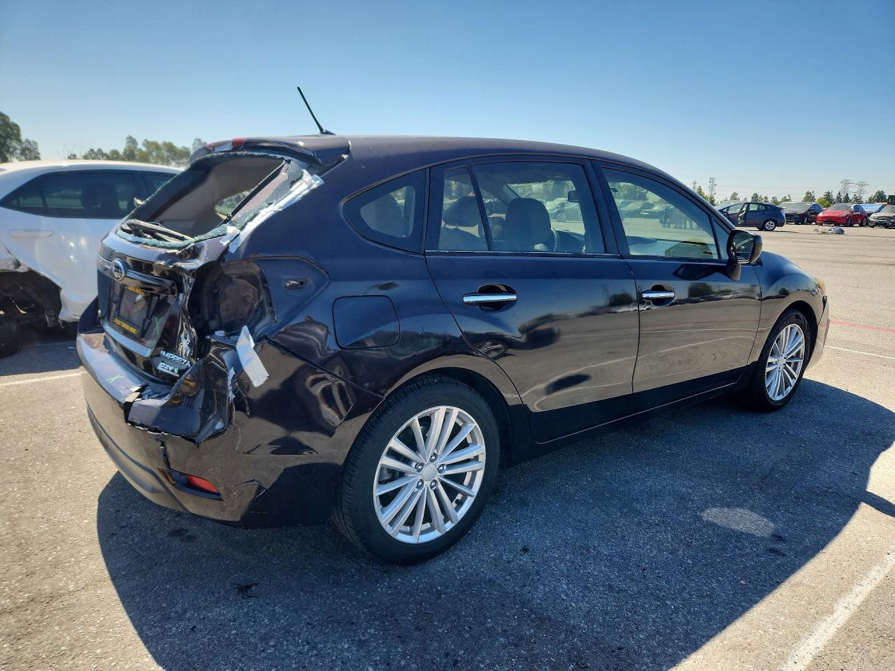 2012 Subaru Impreza Limited Burgundy vin: JF1GPAG63CH244893