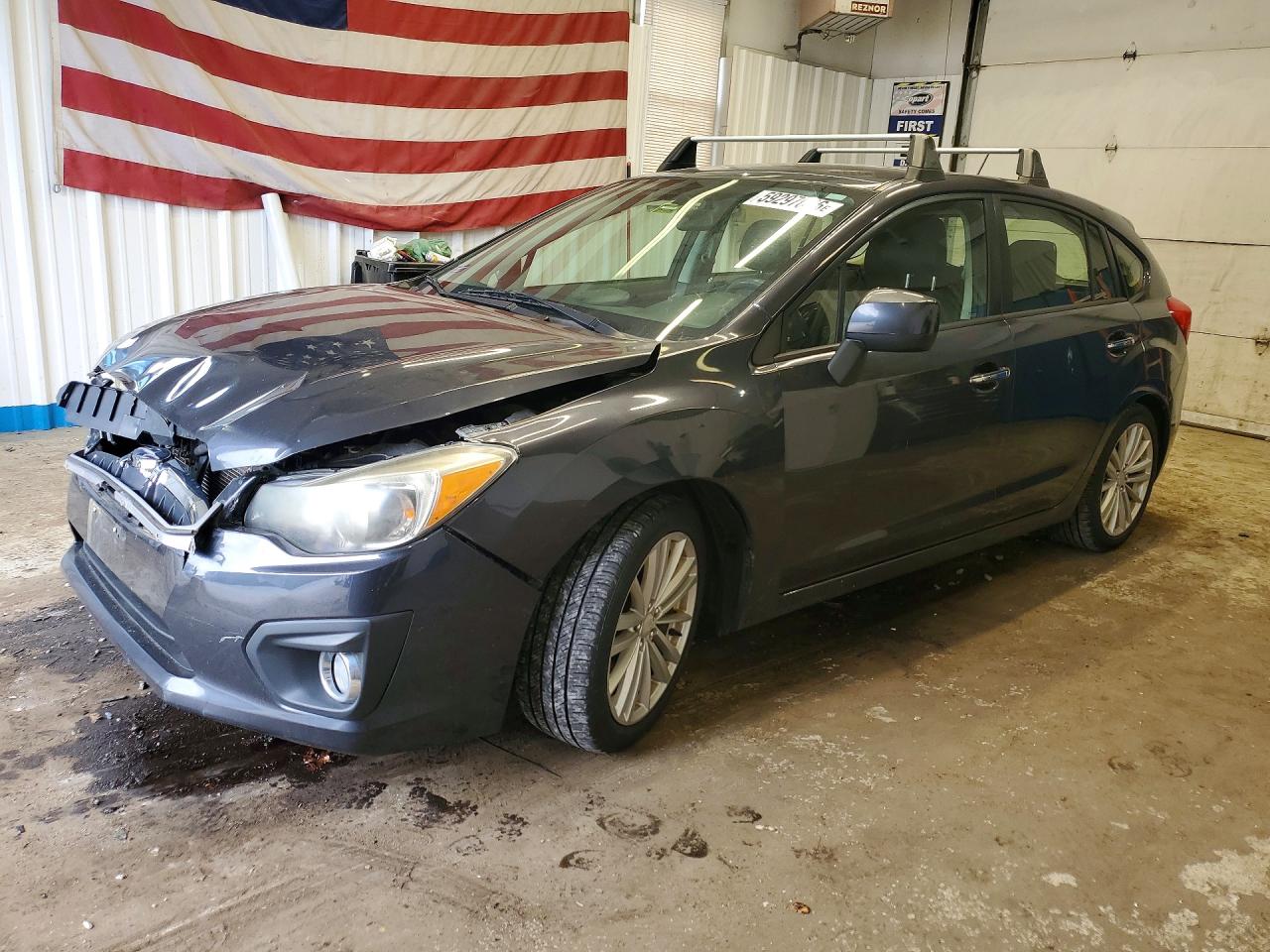 2013 Subaru Impreza Limited Charcoal vin: JF1GPAG63DH800119