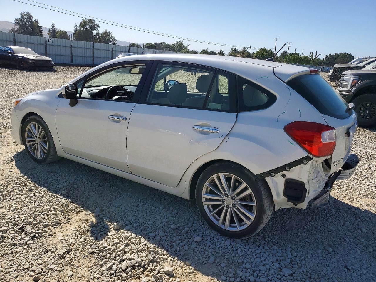 2014 Subaru Impreza Limited White vin: JF1GPAG64E8280319