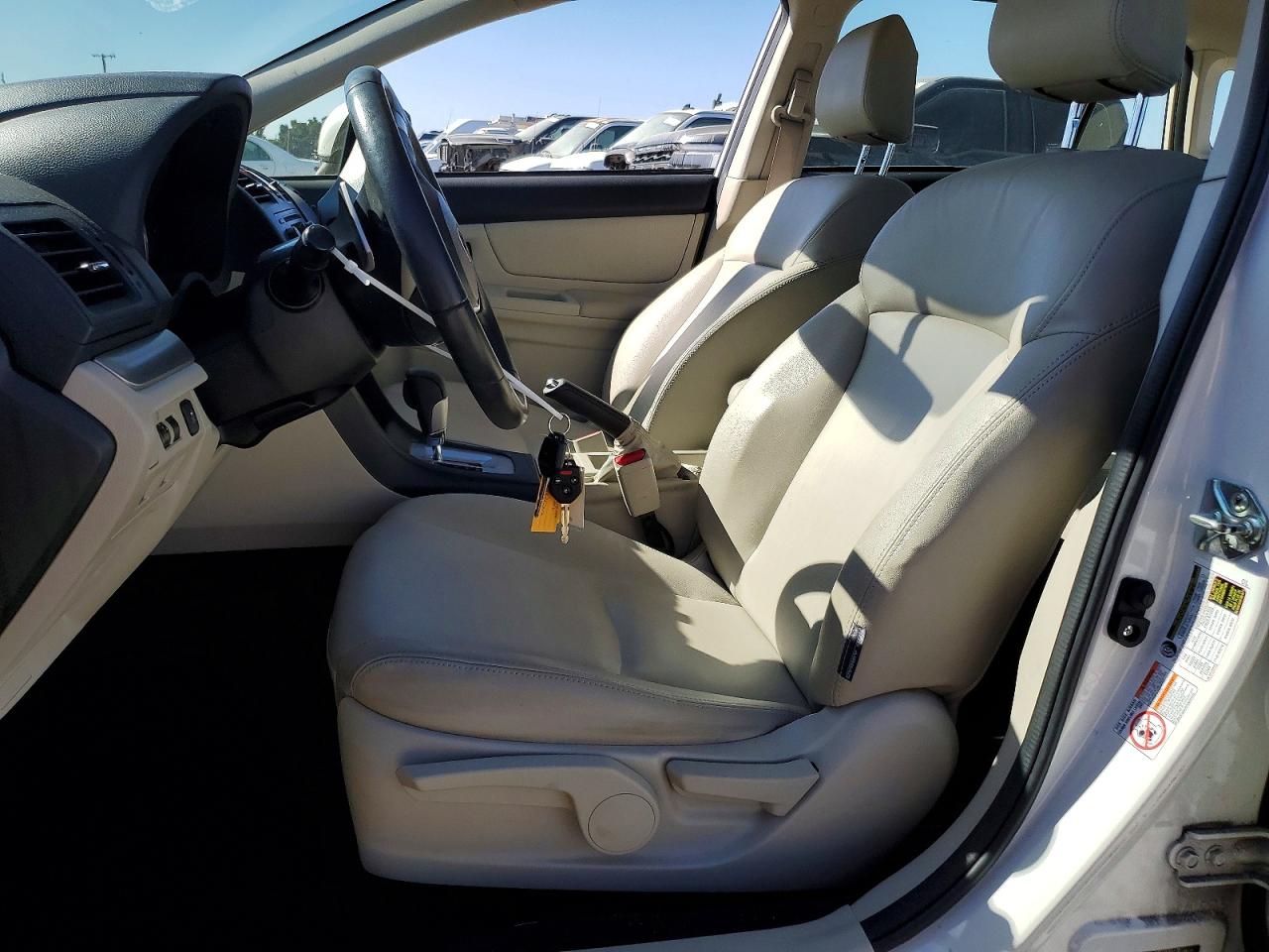 2014 Subaru Impreza Limited White vin: JF1GPAG64E8280319