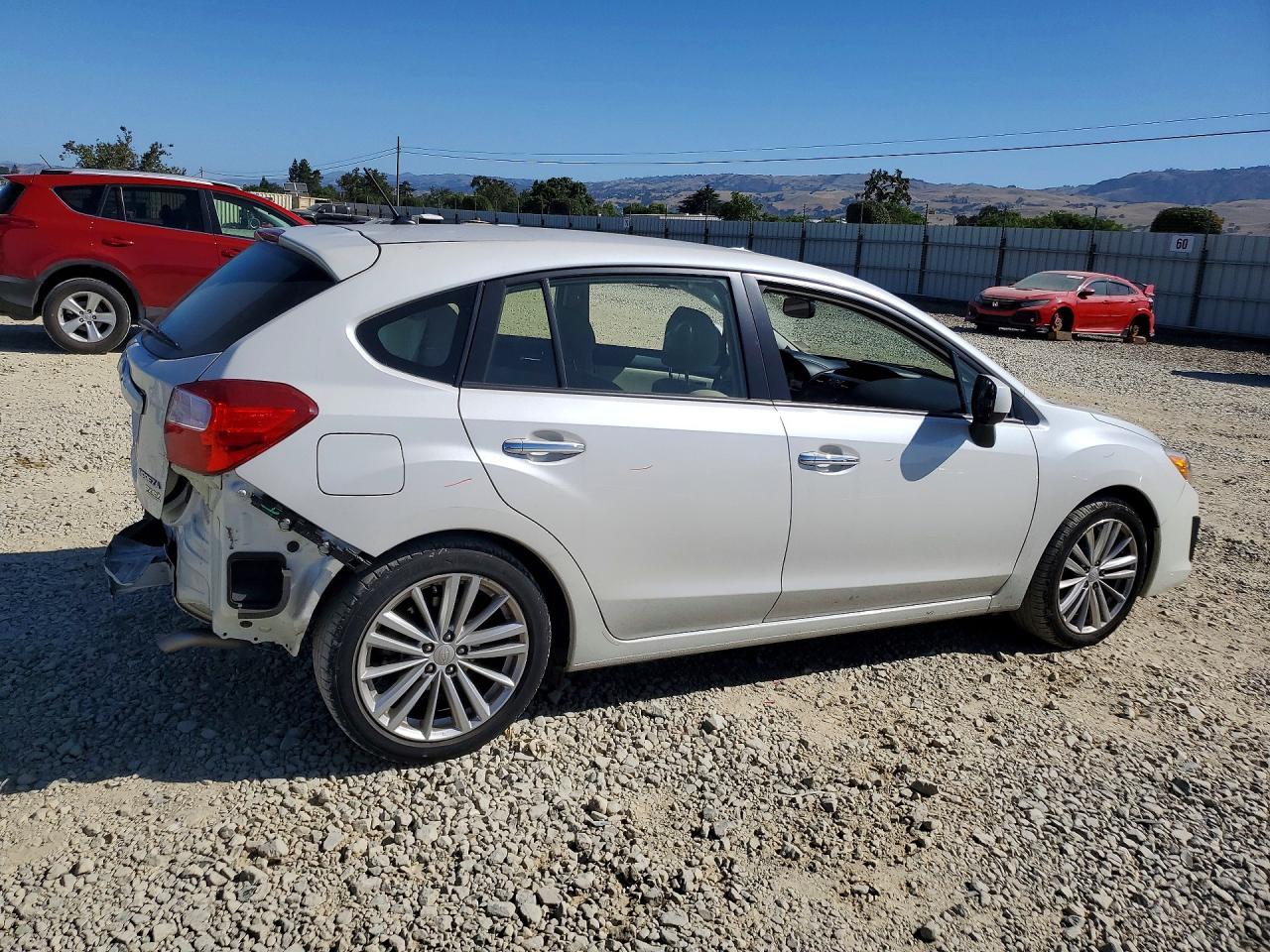 2014 Subaru Impreza Limited White vin: JF1GPAG64E8280319