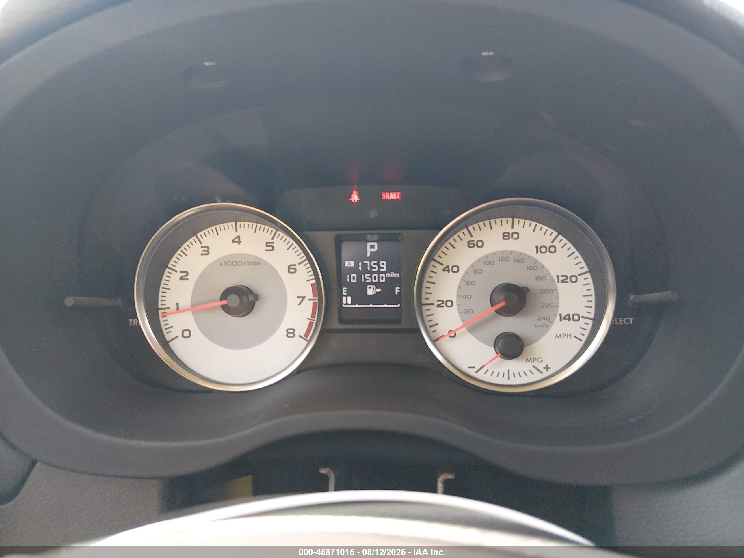 2013 Subaru Impreza 2.0i Limited Синий vin: JF1GPAG65D2877559
