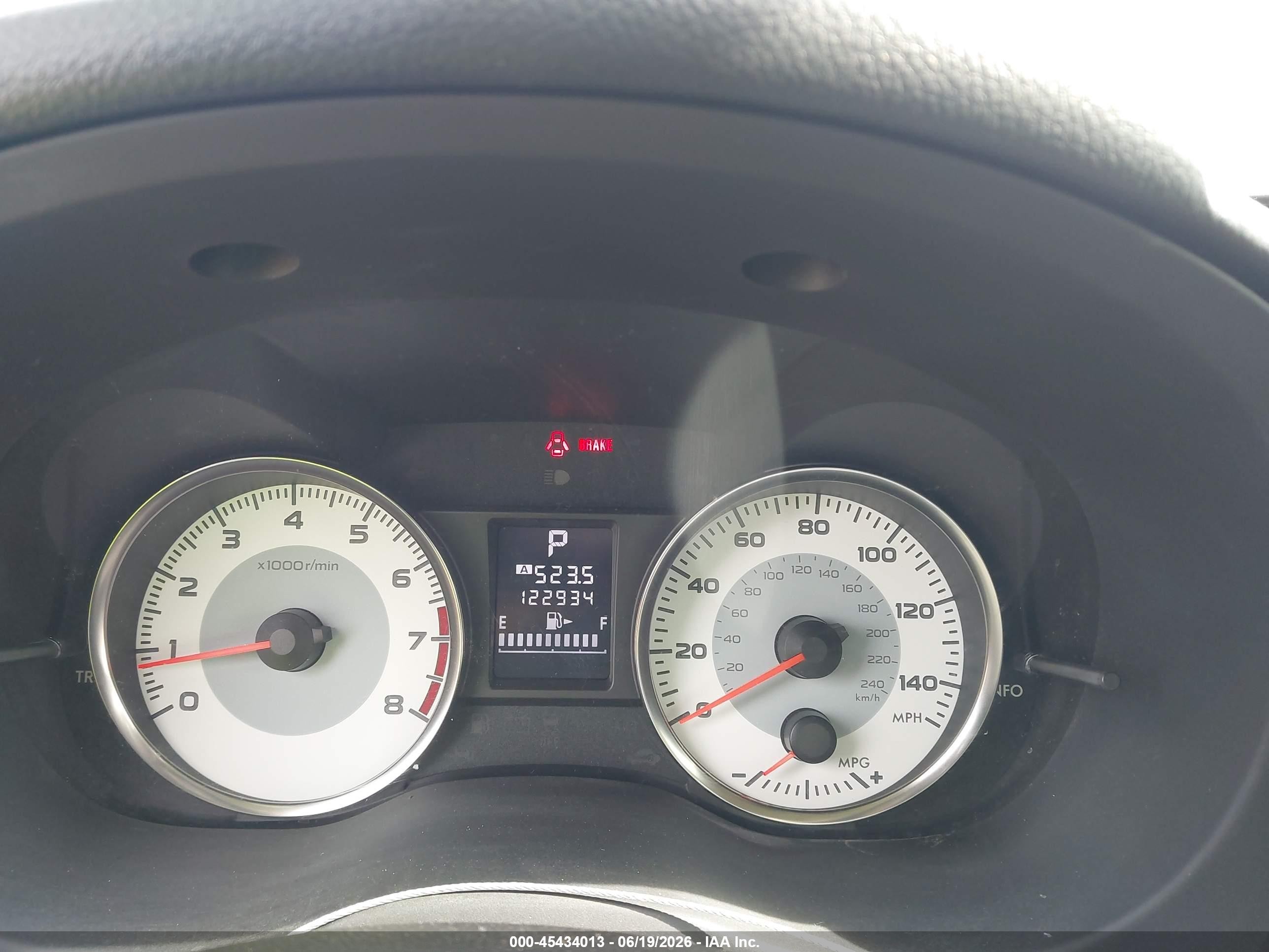2012 Subaru Impreza 2.0i Limited Black vin: JF1GPAG66CH215145