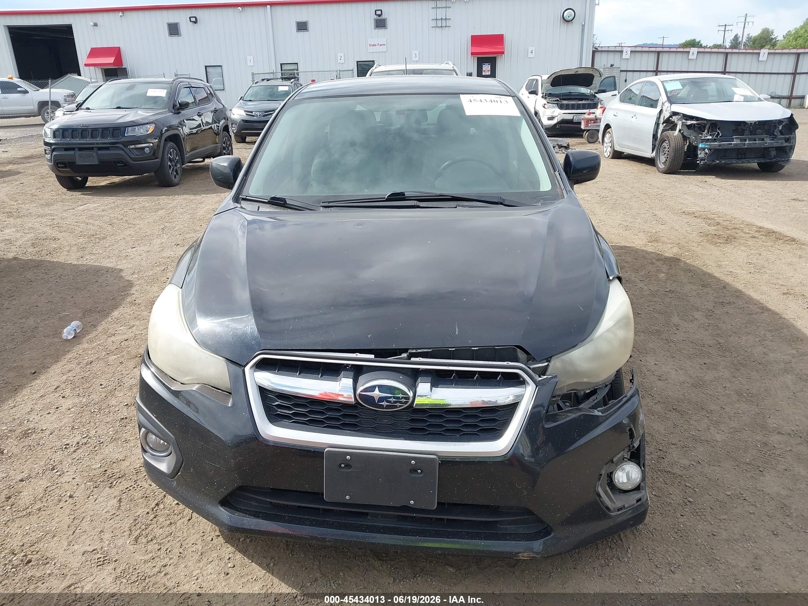 2012 Subaru Impreza 2.0i Limited Black vin: JF1GPAG66CH215145