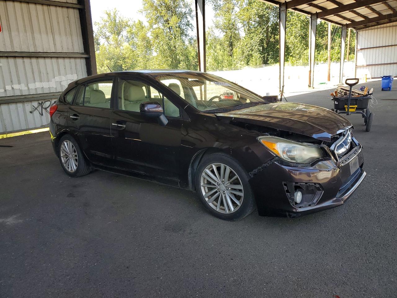 2012 Subaru Impreza Limited Purple vin: JF1GPAG66CH227229