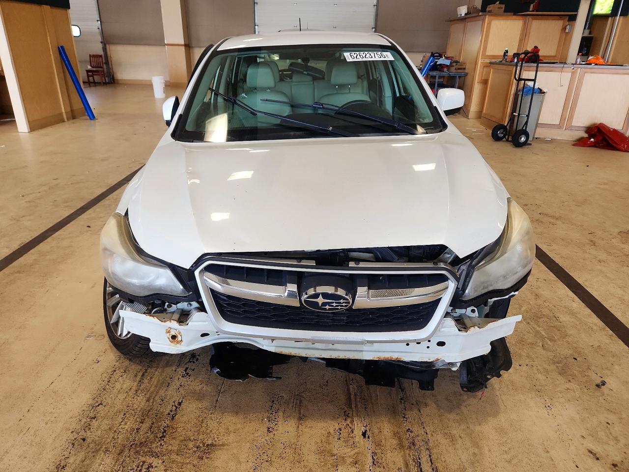 2013 Subaru Impreza Limited White vin: JF1GPAG66D2875237