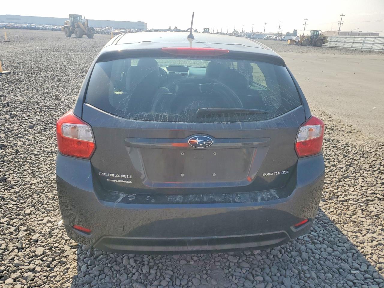 2012 Subaru Impreza Limited Charcoal vin: JF1GPAG67CH235212