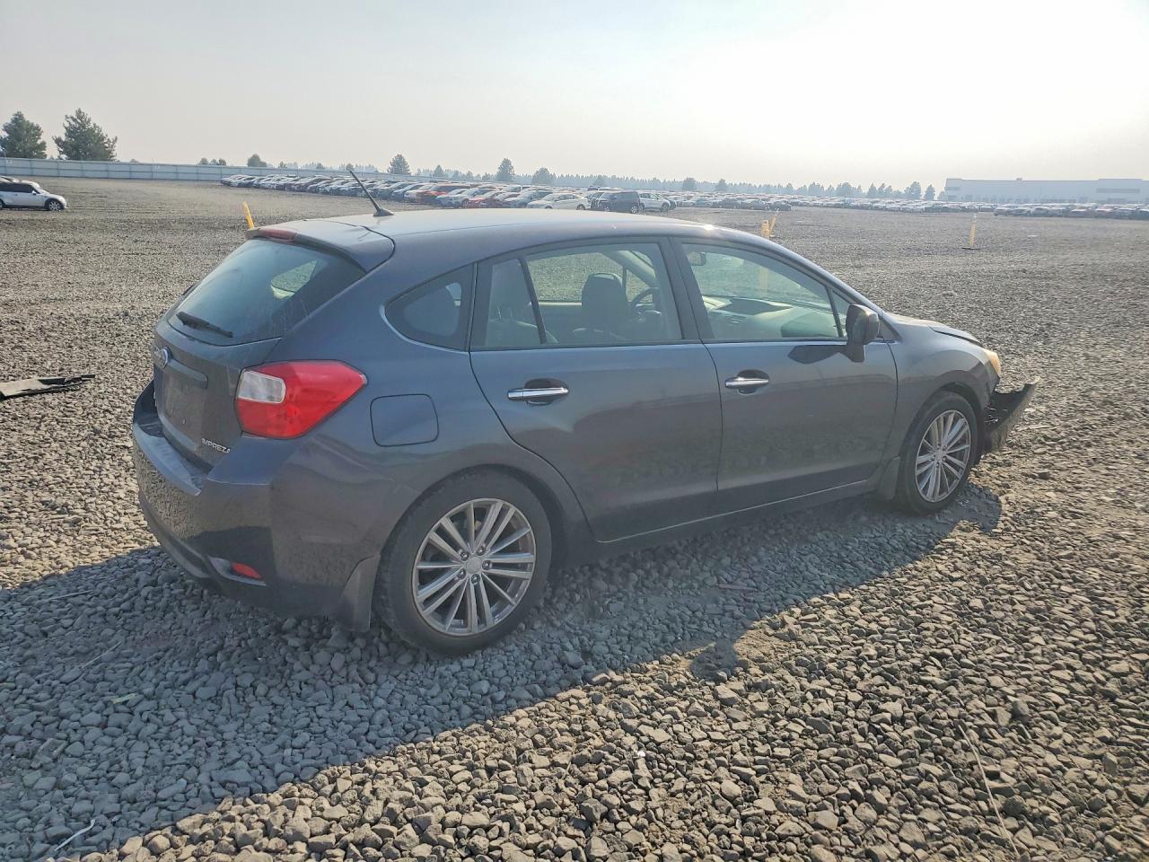 2012 Subaru Impreza Limited Charcoal vin: JF1GPAG67CH235212