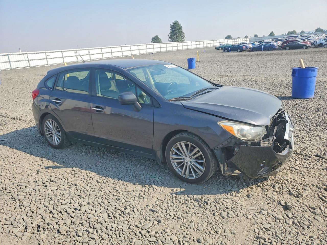 2012 Subaru Impreza Limited Charcoal vin: JF1GPAG67CH235212