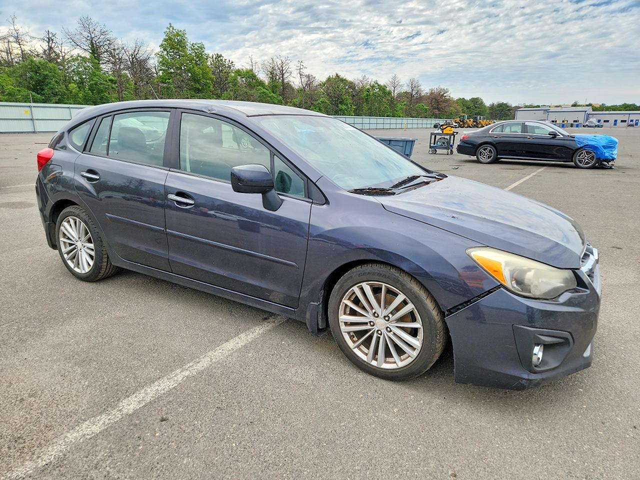 2012 Subaru Impreza Limited Gray vin: JF1GPAG69CH224003