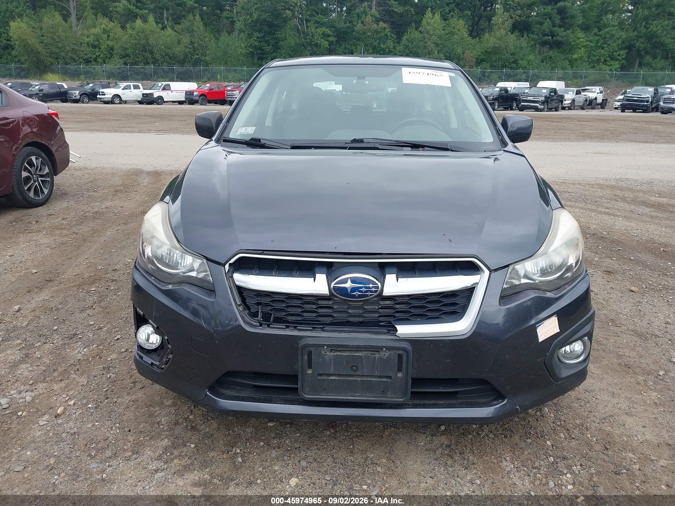 2014 Subaru Impreza 2.0i Limited Серый vin: JF1GPAG69E8238969
