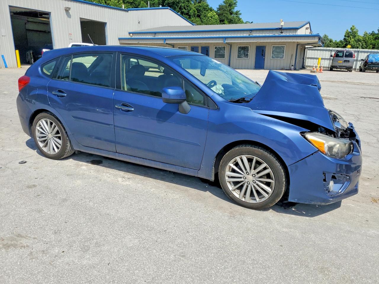 2013 Subaru Impreza Limited Blue vin: JF1GPAG6XD2885964