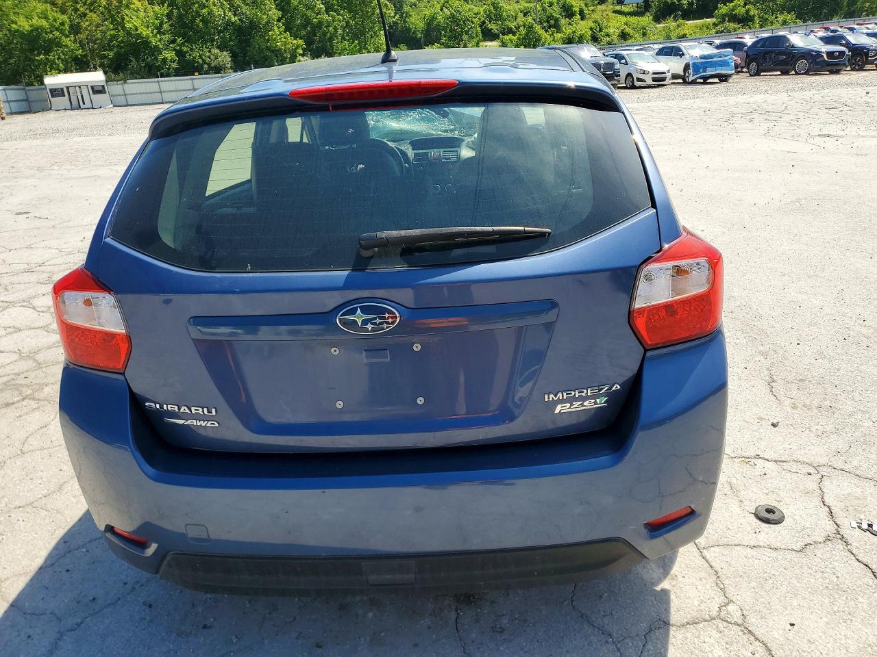 2013 Subaru Impreza Limited Blue vin: JF1GPAG6XD2885964