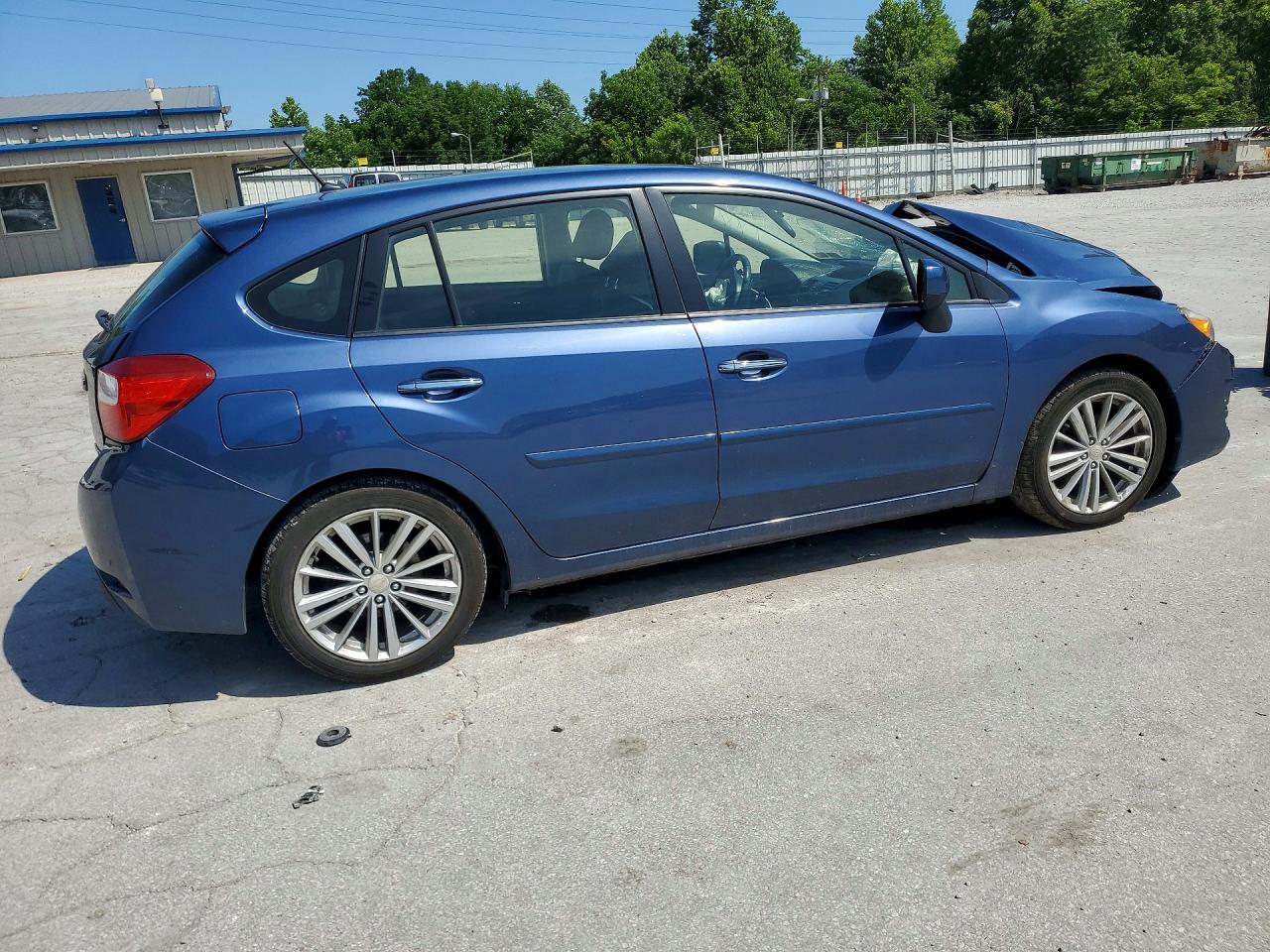2013 Subaru Impreza Limited Blue vin: JF1GPAG6XD2885964
