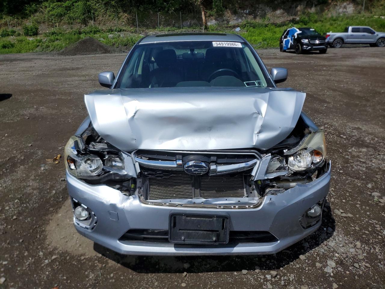 2013 Subaru Impreza Limited Silver vin: JF1GPAH60D2844967