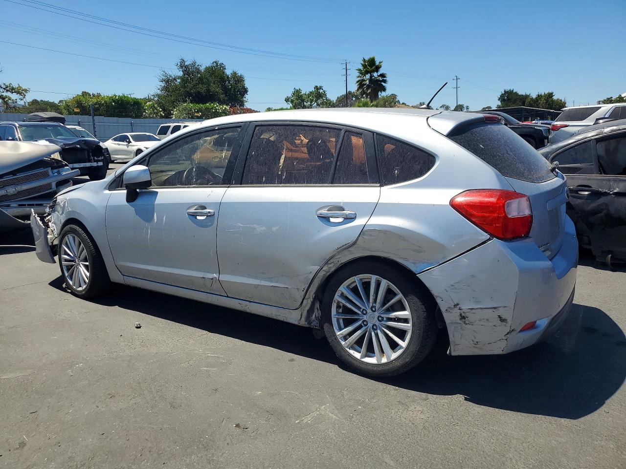 2013 Subaru Impreza Limited Silver vin: JF1GPAH60D2890878
