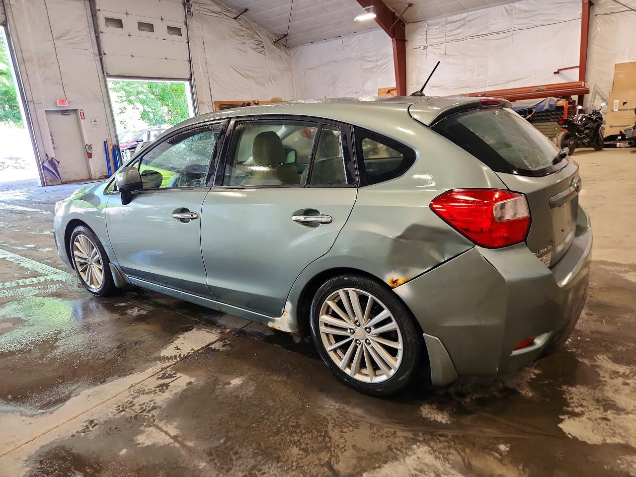 2014 Subaru Impreza Limited Green vin: JF1GPAH60E8243430