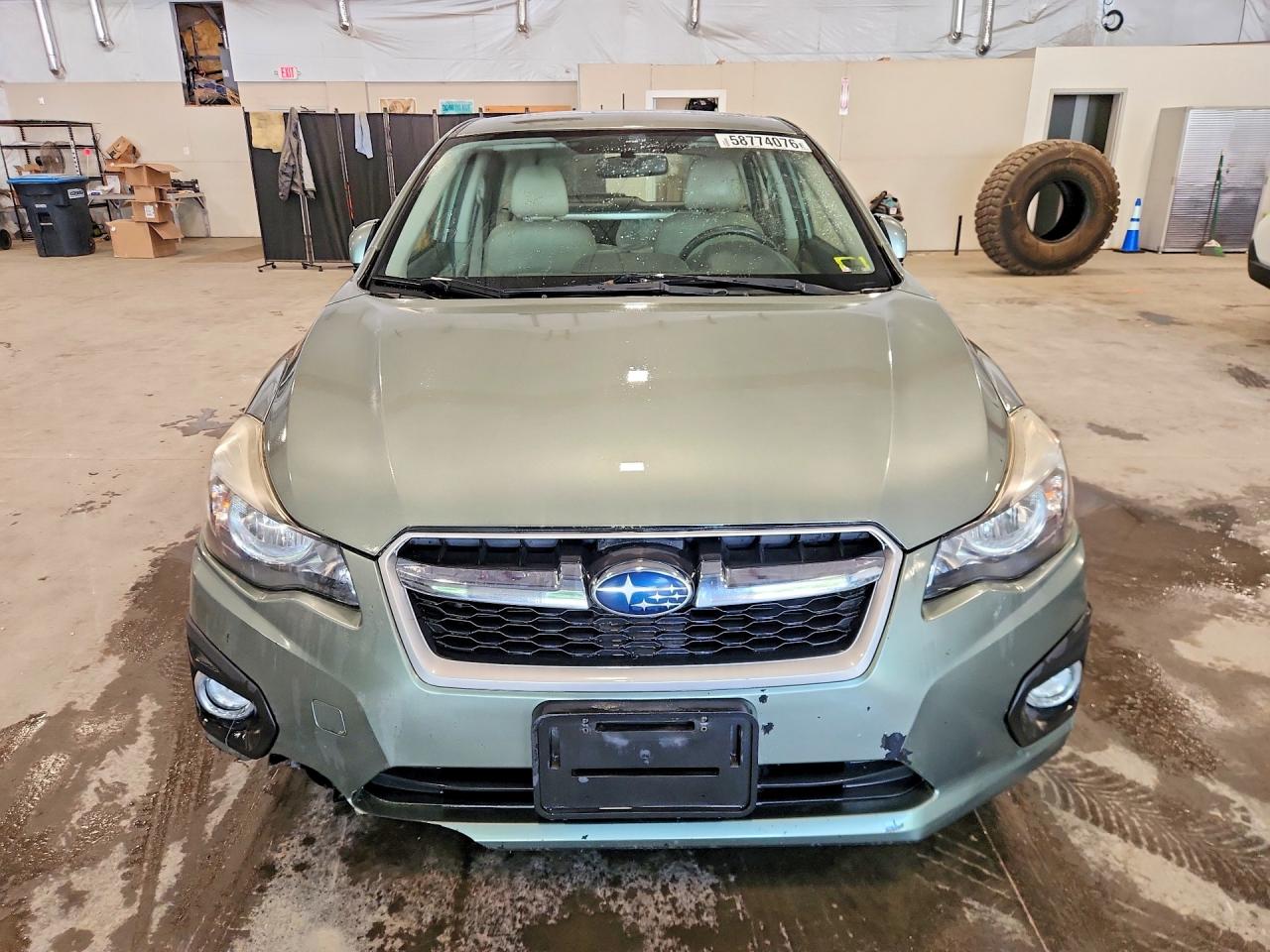 2014 Subaru Impreza Limited Green vin: JF1GPAH60E8243430