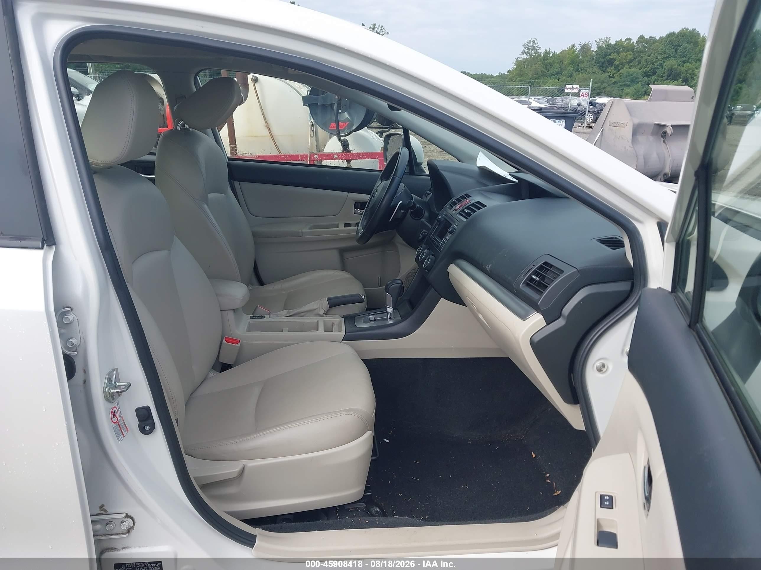 2013 Subaru Impreza 2.0i Limited White vin: JF1GPAH61D2813873