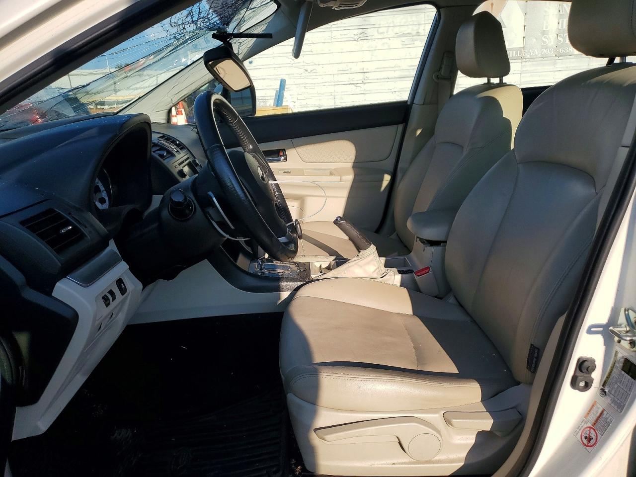 2014 Subaru Impreza Limited White vin: JF1GPAH63E8231871