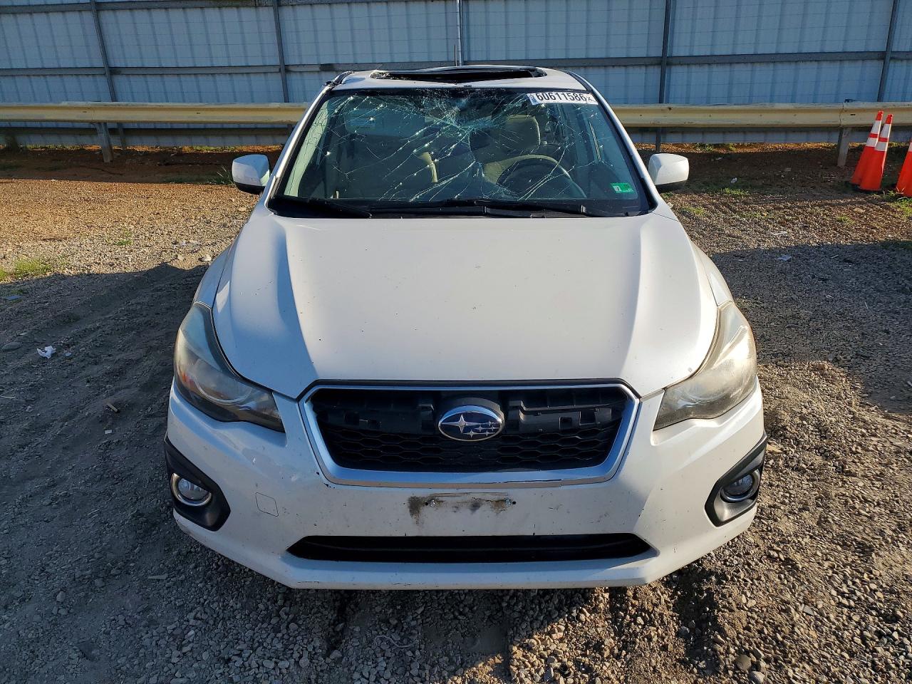 2014 Subaru Impreza Limited White vin: JF1GPAH63E8231871