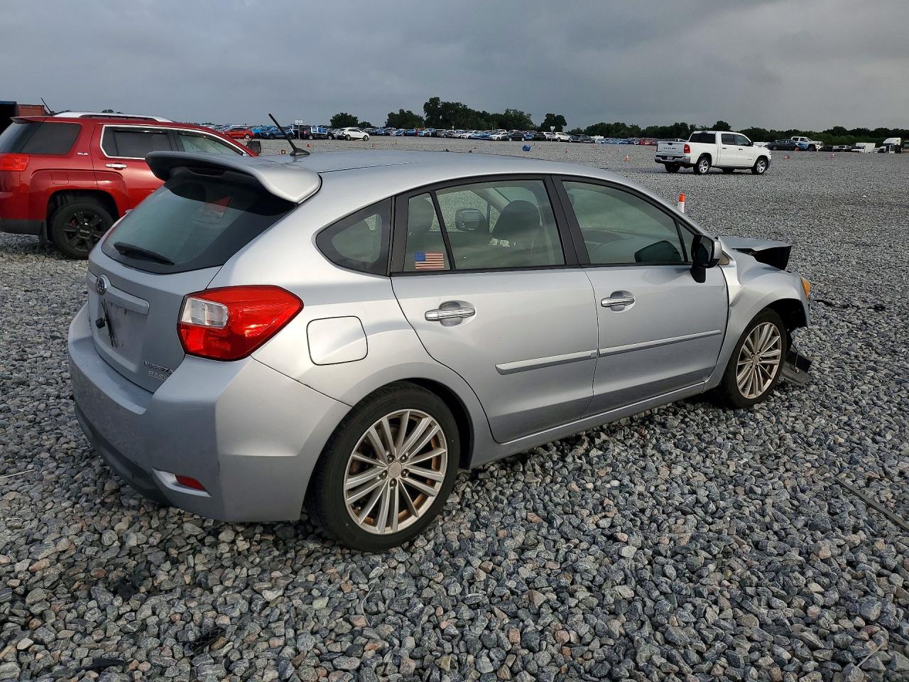2013 Subaru Impreza Limited Silver vin: JF1GPAH64D2846785