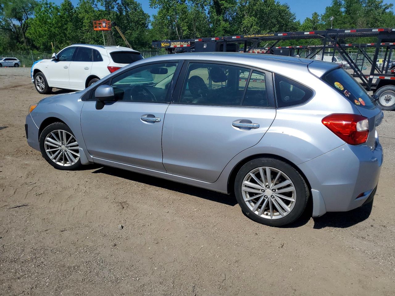 2013 Subaru Impreza Limited Silver vin: JF1GPAH64D2884551