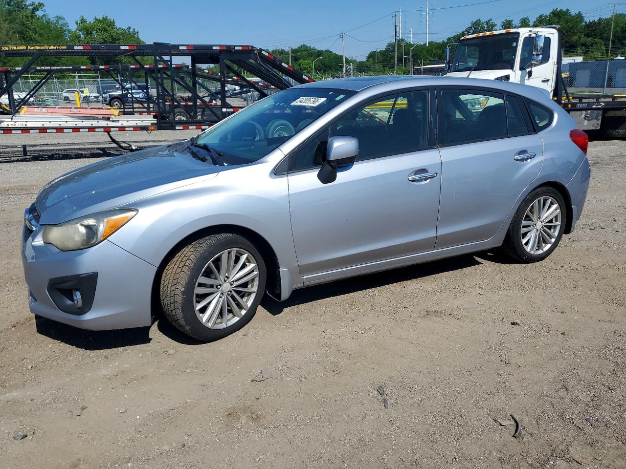 2013 Subaru Impreza Limited Silver vin: JF1GPAH64D2884551