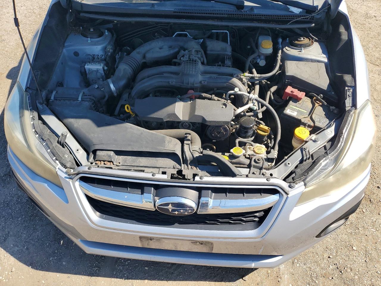 2013 Subaru Impreza Limited Silver vin: JF1GPAH64D2884551