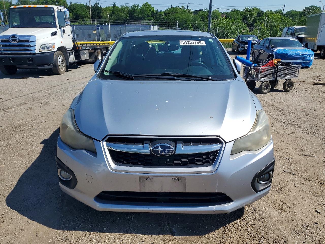 2013 Subaru Impreza Limited Silver vin: JF1GPAH64D2884551
