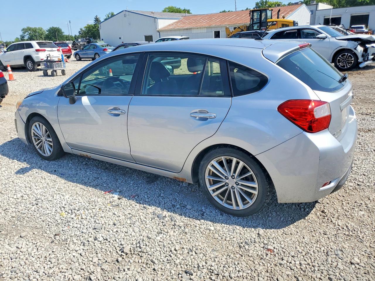 2013 Subaru Impreza Limited Silver vin: JF1GPAH64DH836402