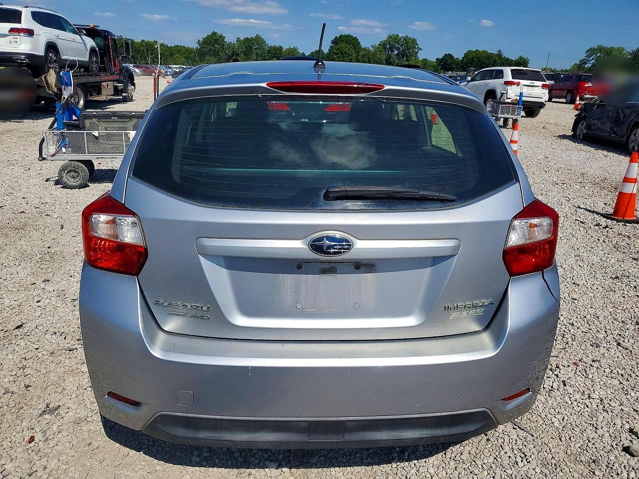 2013 Subaru Impreza Limited Silver vin: JF1GPAH64DH836402