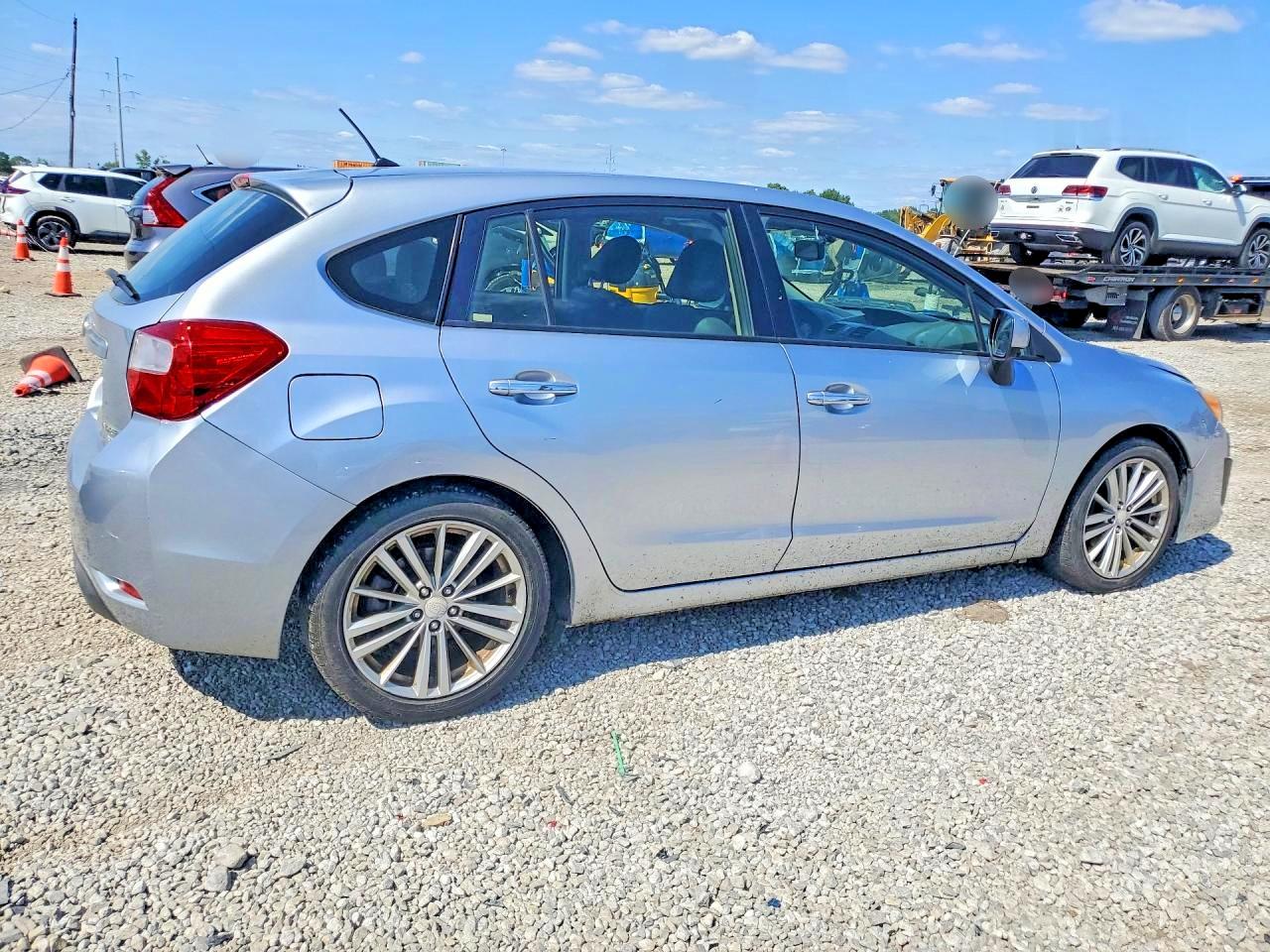 2013 Subaru Impreza Limited Silver vin: JF1GPAH64DH836402