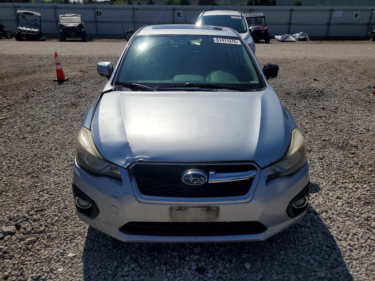 2013 Subaru Impreza Limited Silver vin: JF1GPAH64DH836402