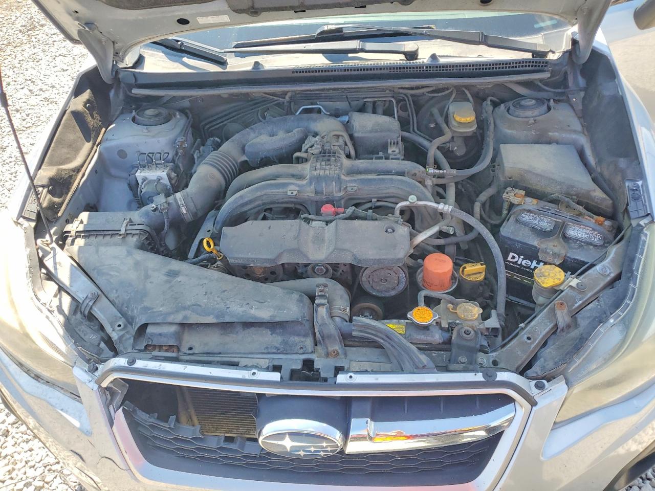2013 Subaru Impreza Limited Silver vin: JF1GPAH64DH836402