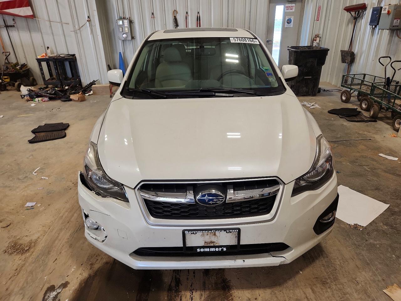 2014 Subaru Impreza Limited Белый vin: JF1GPAH64E8254916